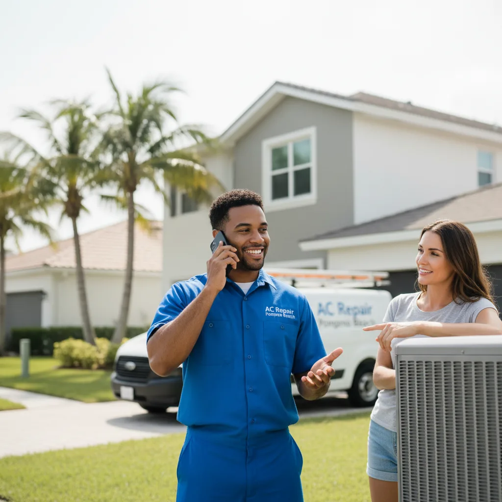 AC Repair Pompano Beach customer support in Germantown
